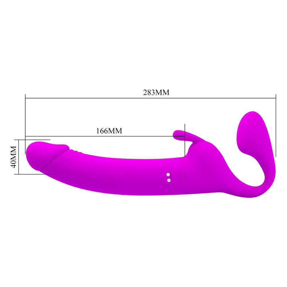 Strap On Vibrante Zanini 28,3 cm