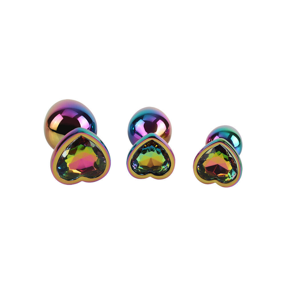 Rainbow Heart Set Plug Anali